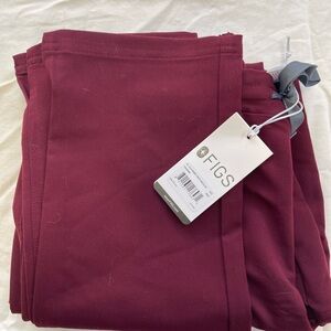 Figs Yola elastic waist skinny scrub bottoms extra small regular